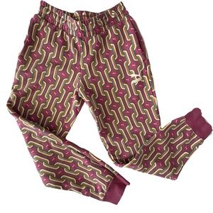 Puma Classics 70s Sweatpants FL XS Dusty Orchid Retro Y2K Joggers Logo